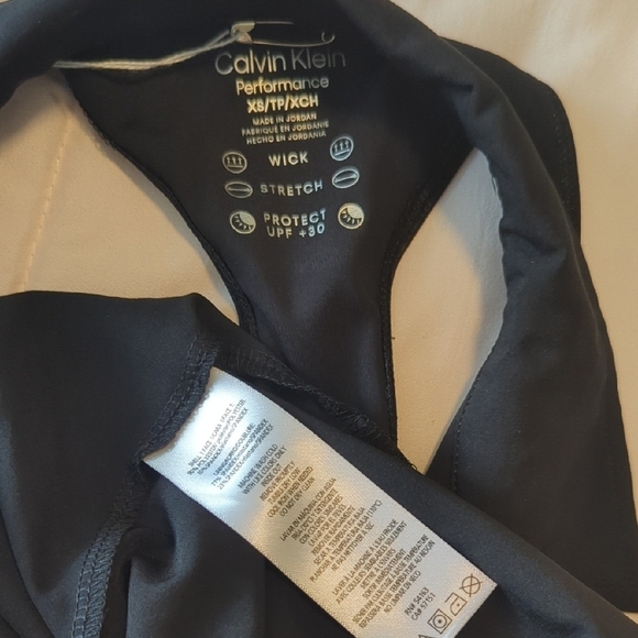 Calvin Klein Performance Black Athleisure Halter Dress, US XS - Picture 4 of 7